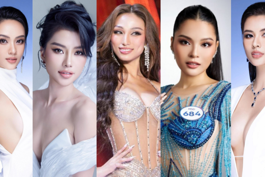 5 gương mặt sáng giá cho ngôi vị Hoa hậu Hoàn vũ Việt Nam 2023