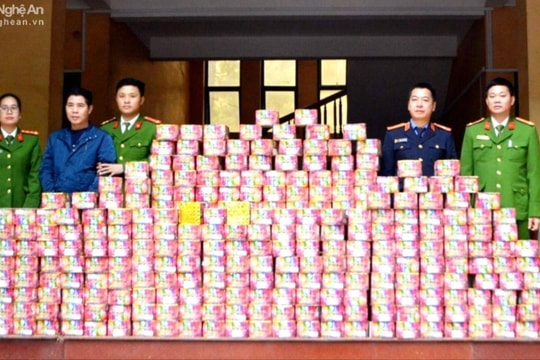 Quyết liệt đấu tranh với tội phạm và vi phạm pháp luật về pháo 