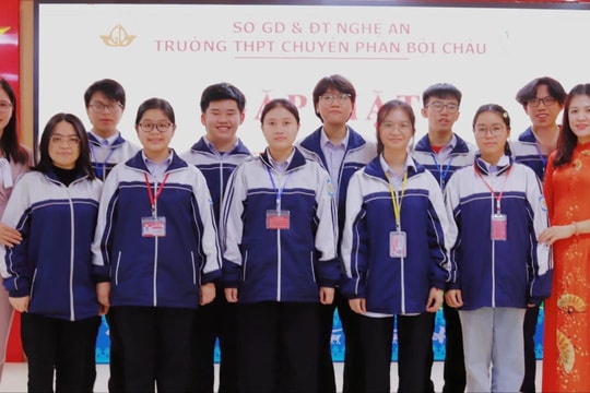 Hơn 150 học sinh Nghệ An tham dự kỳ thi học sinh giỏi quốc gia năm 2024