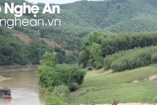 Nhiều doanh nghiệp khai thác cát tại Nghệ An vi phạm hàng loạt