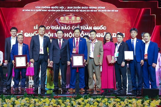 Báo Nghệ An đạt 2 Giải báo chí toàn quốc về Quốc hội và Hội đồng nhân dân