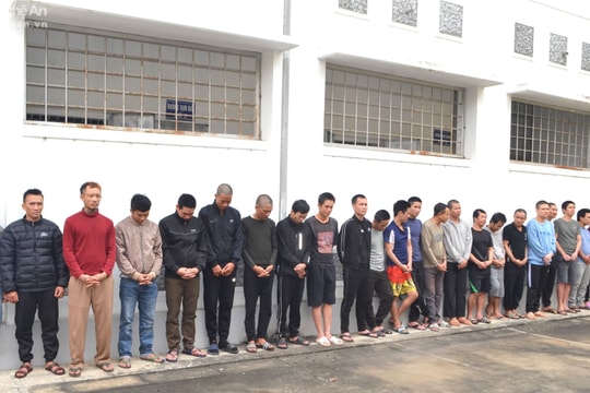 Phá chuyên án, bắt 24 đối tượng phạm tội về ma túy