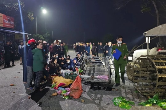 Tai nạn lúc sáng sớm, 2 vợ chồng tử vong tại chỗ