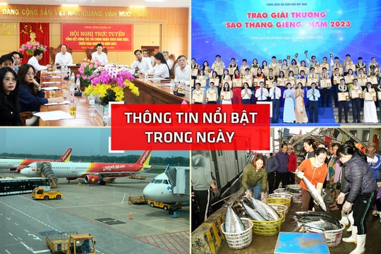 Nghệ An: Thông tin nổi bật ngày 8/1