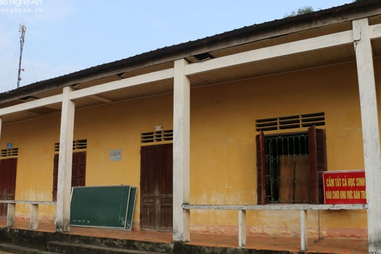 Nghệ An còn hơn 4.000 phòng học bán kiên cố hoặc phòng mượn, phòng tạm