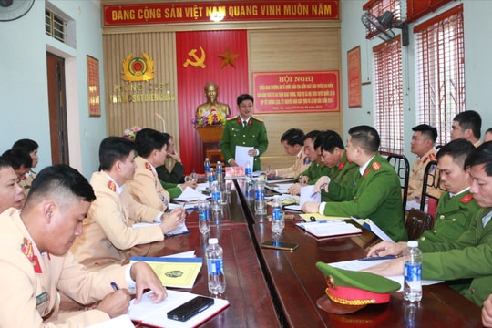 Cảnh sát giao thông Nghệ An sẽ tuần tra kiểm soát, xử lý vi phạm 24/24h dịp trước, trong và sau Tết