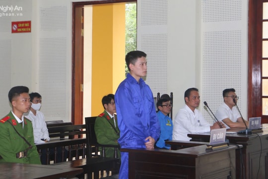 Tuyên án phó giám đốc cướp ngân hàng ở thị xã Cửa Lò