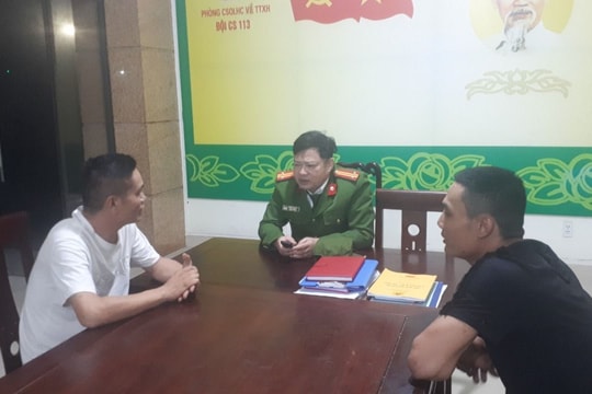 Kịp thời truy bắt các đối tượng dùng dao chém người trong đêm ở thành phố Vinh