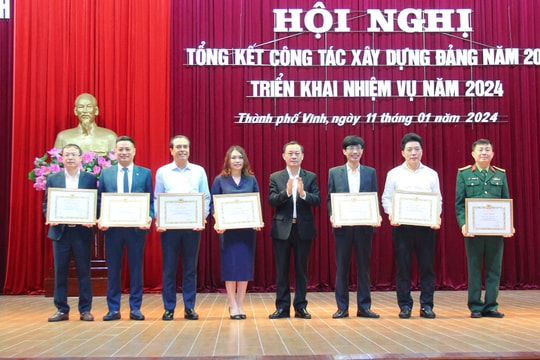 Phát triển thành phố Vinh mang dấu ấn riêng, thành trung tâm kinh tế - xã hội vùng Bắc Trung Bộ