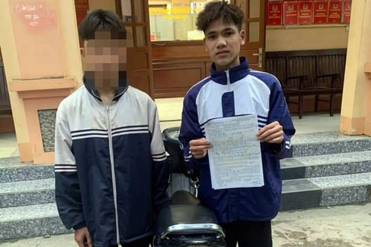 Nam thanh niên nẹt pô ở huyện miền núi Nghệ An vi phạm nồng độ cồn ở mức cao nhất