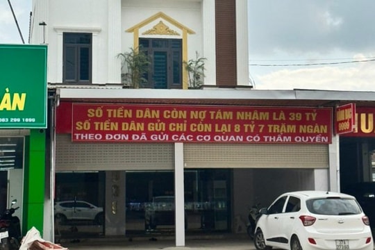 Mánh khóe lôi kéo người dân gửi tiền rồi ‘xù nợ’ của những chủ tiệm vàng