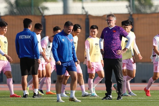 Trung vệ Bùi Hoàng Việt Anh: 'Tuyển Việt Nam đến với giải đấu này bằng sự khát khao thể hiện mình'