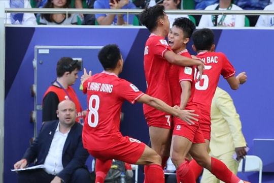 Những khoảnh khắc ấn tượng của tuyển Việt Nam ở trận ra quân Asian Cup 2023