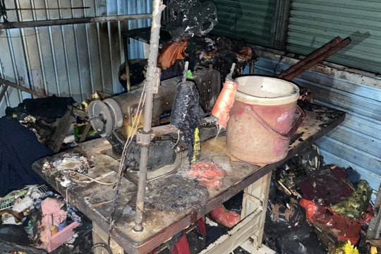 Xác định nguyên nhân gây ra vụ cháy tại chợ Đước (TP.Vinh)