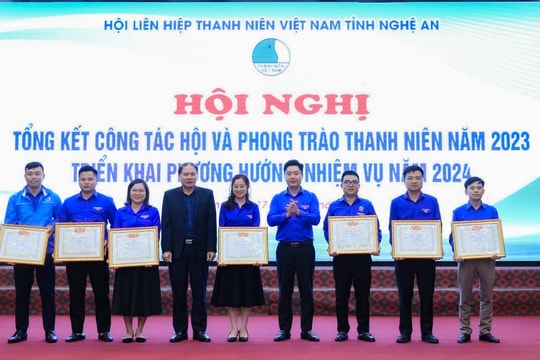 Triển khai công tác Hội Liên hiệp Thanh niên và phong trào thanh niên năm 2024
