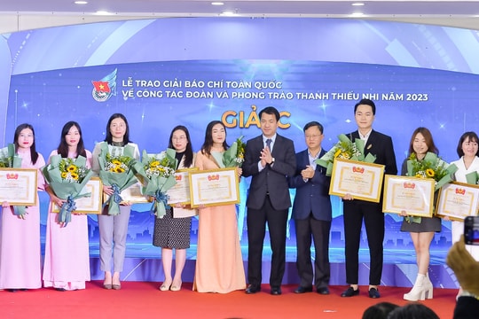 Báo Nghệ An đoạt giải C Giải báo chí toàn quốc về công tác Đoàn và phong trào Thanh thiếu nhi năm 2023