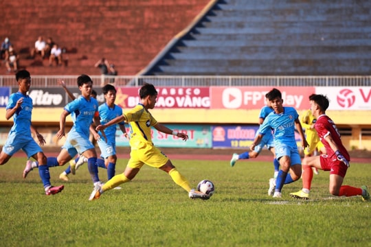 Vòng loại U19 Quốc gia: Sông Lam Nghệ An nắm lợi thế lớn tại bảng C