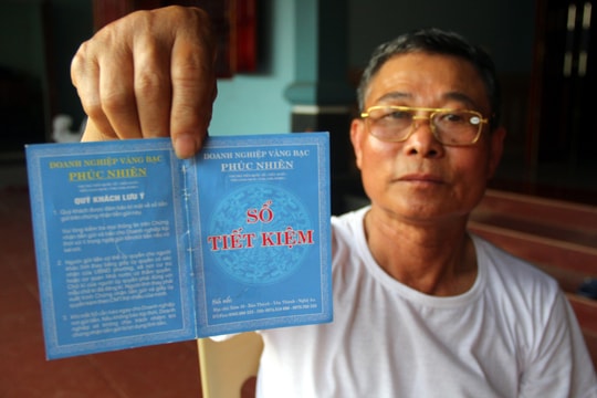 Việc tiệm vàng ở Yên Thành tự phát hành sổ tiết kiệm: Nạn nhân đề nghị xem xét lại vụ việc!