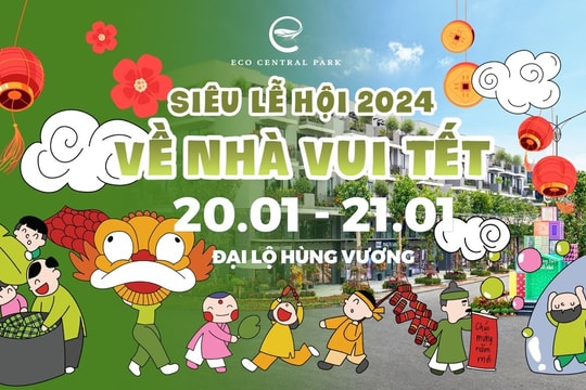 Sắp diễn ra siêu lễ hội 'Về nhà vui Tết' lớn nhất thành Vinh