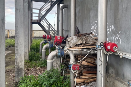 Từ những dự án nước sạch bỏ không, nguồn vốn Nhà nước đang bị lãng phí