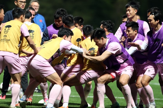 Đội tuyển Việt Nam sẵn sàng đấu Indonesia