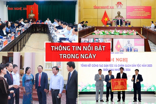 Nghệ An: Thông tin nổi bật ngày 19/1