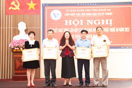 Năm 2024, Liên hiệp các Hội Khoa học và Kỹ thuật tỉnh Nghệ An tập trung vào 12 nhiệm vụ trọng tâm