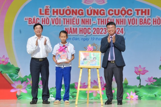 Phát động Cuộc thi 'Bác Hồ với thiếu nhi - Thiếu nhi với Bác Hồ' lần thứ 4 tại Nghệ An