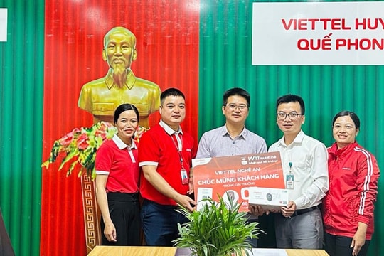 28 khách hàng Viettel trúng giải tuần 5 và 6 chương trình 'Chuyển dịch 4G - Quà tặng bất ngờ' và 'Wifi mượt mà – Nhận quà Tết khủng'