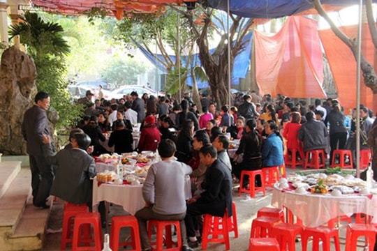 Vùng quê ở Nghệ An đi ăn đám cưới không cần bỏ phong bì