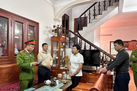 Khởi tố, bắt tạm giam 1 nữ hiệu trưởng trường mầm non