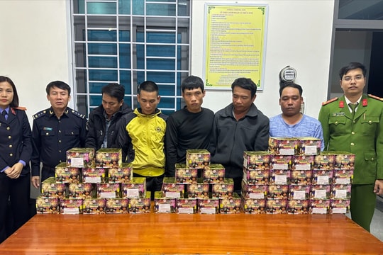 Liên tục bắt giữ nhiều đối tượng buôn bán, tàng trữ pháo hoa nổ