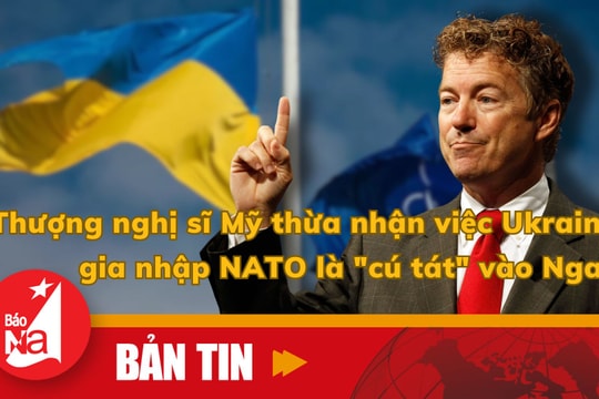 Thượng nghị sĩ Mỹ thừa nhận việc Ukraine gia nhập NATO là 'cú tát' vào Nga