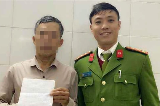 Trên đường đưa vợ đi viện, đại úy công an kịp thời cứu cô gái thoát khỏi 'yêu râu xanh'