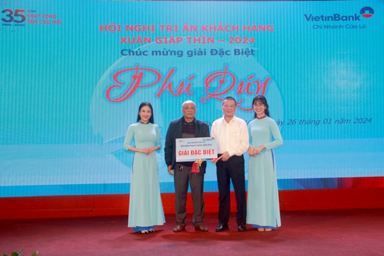 Vietinbank chi nhánh Cửa Lò gặp mặt tri ân khách hàng