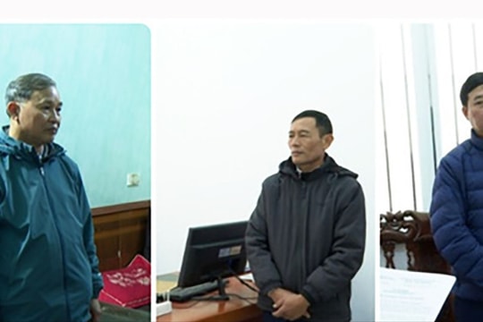 Loạt cán bộ xã bị khởi tố liên quan đến 'cát tặc'