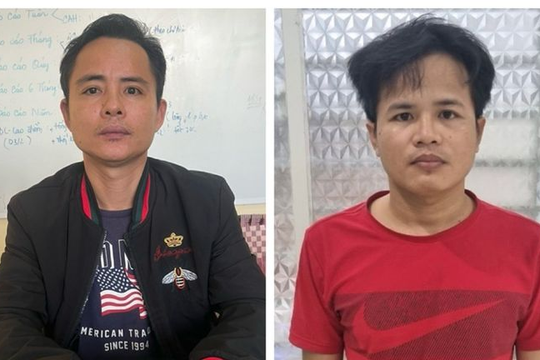 2 đối tượng trong đường dây phù phép 4.000 xe gian ra đầu thú