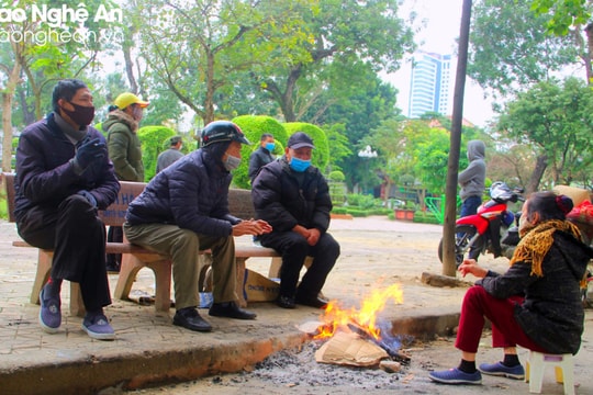 Thời tiết Nghệ An ngày 29/1: Trời rét đậm, đêm và sáng sớm có nơi rét hại