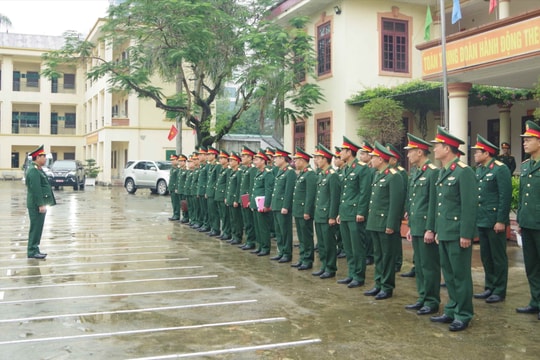 Quân khu 4 kiểm tra công tác chuẩn bị đón nhận và huấn luyện chiến sĩ mới
