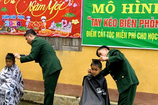 Bộ đội biên phòng Nghệ An tổ chức nhiều hoạt động ý nghĩa dịp Tết Giáp Thìn