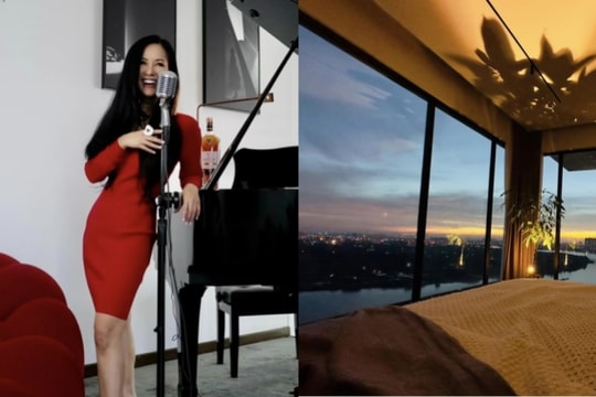 Nhà mới của diva Hồng Nhung: Penthouse khu 'nhà giàu', nội thất sang trọng