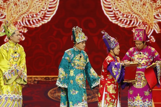 VTV tung hình ảnh hiếm hoi về Táo Quân 2024 sau khi 'thay máu' diễn viên