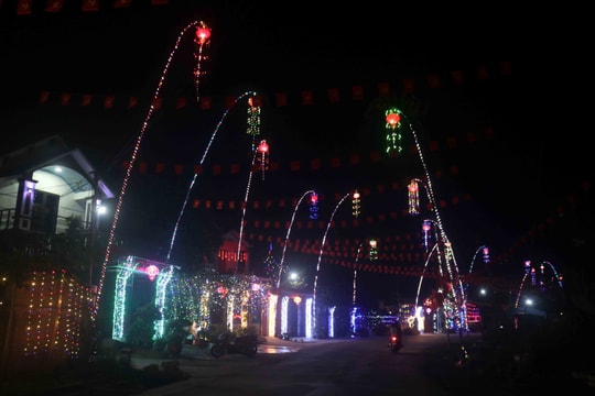 Lung linh những cung đường nêu đón Tết Giáp Thìn ở Nghệ An