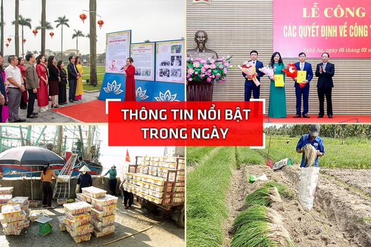 Nghệ An: Thông tin nổi bật ngày 5/2