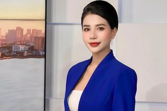 Nhan sắc ấn tượng của nữ MC Thời sự Như Quỳnh