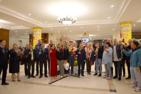 Đón đoàn khách quốc tế đến Nghệ An dịp Tết Nguyên đán Giáp Thìn 2024