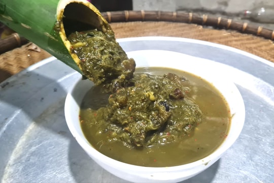 Canh bon - món ngon dân dã của đồng bào Thái 