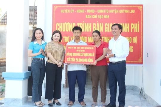 Những mái ấm nghĩa tình cho hộ nghèo ở huyện Quỳnh Lưu