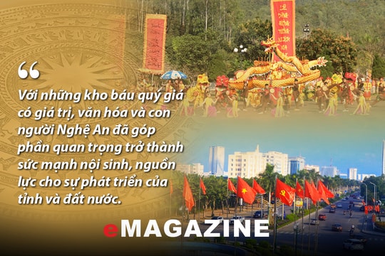 Để văn hóa là sức mạnh nội sinh, là động lực cho Nghệ An phát triển