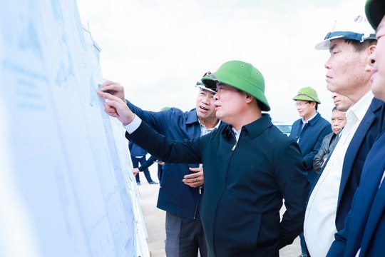 Bí thư Tỉnh ủy Thái Thanh Quý kiểm tra tiến độ một số dự án trọng điểm về giao thông và an ninh năng lượng quốc gia trên địa bàn tỉnh